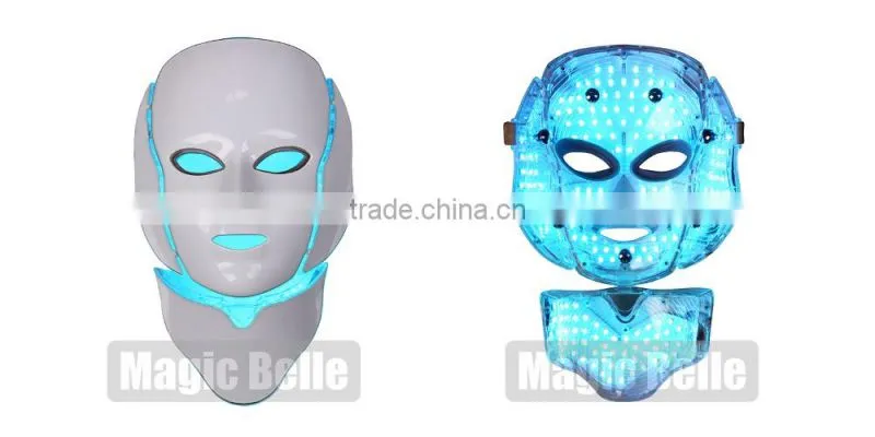 Skin Rejuvenation IPL light therapy acne treatment 7 Colors PDT LED Facial Mask