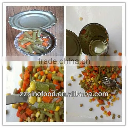 Canned Food Mixed Vegetable Tin Cans for Food Canning
