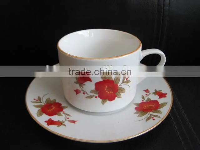 ceramic porcelain tea cup, porcelain tea cup from china 5000 Pieces