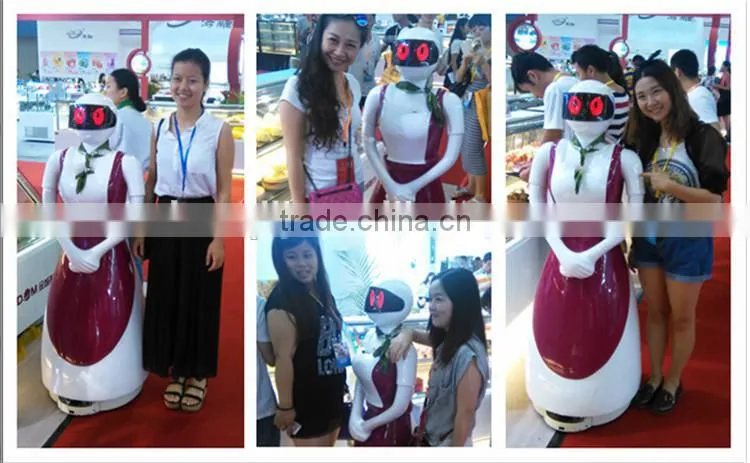 Dishes Delivering Smart Waiter Robot for Restaurant