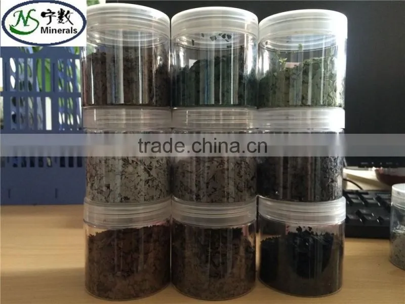 Color rock chips Mica flakes as Indoor Wall Finishes