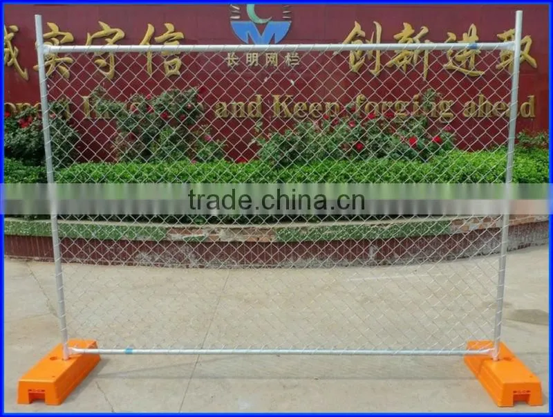 Chain Link Fence with Top Razor Barbed Wire