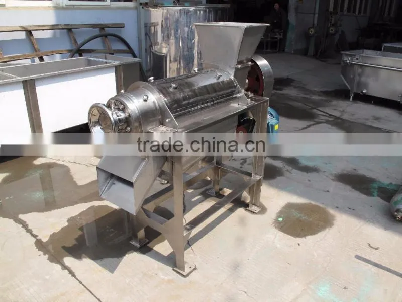 Professional Stainless Steel Fruit Pulp Extractor Machine Prices/Frozen Fruit Pulp Making Machine/Mango pulper machine