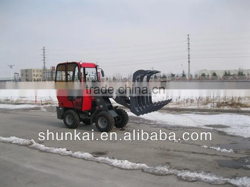 Chinese CE 4WD good quality Mini Wheel Loader