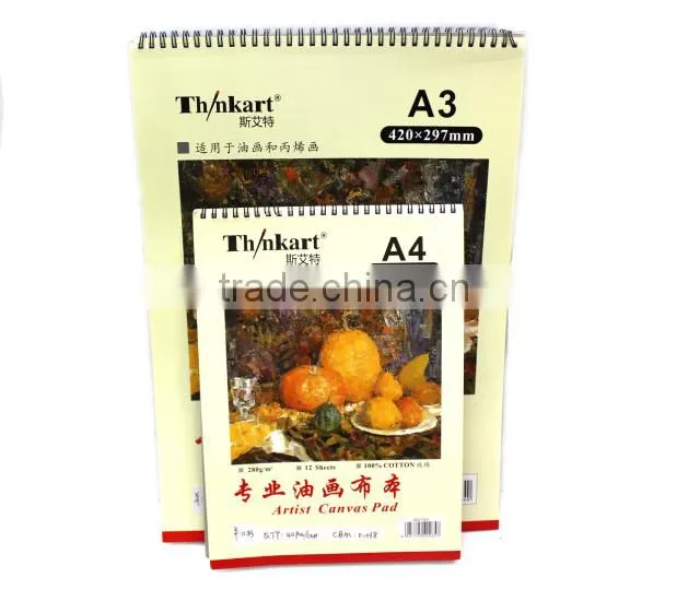 high quality artist canvas pad supplier