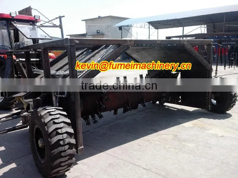 Towable Composter, PTO Driven Fertilizer Turning Machine