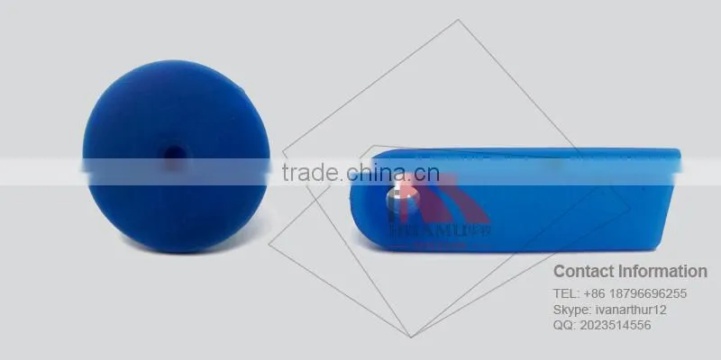 ear tag for sheep 50*16 mm PE blue plastic pin goat ear tag