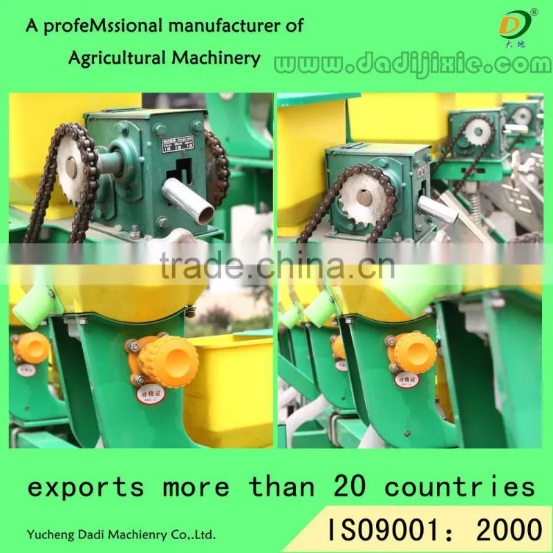 Hot selling corn seeder for walking tractor/ no-tillage and fertilize corn seeder