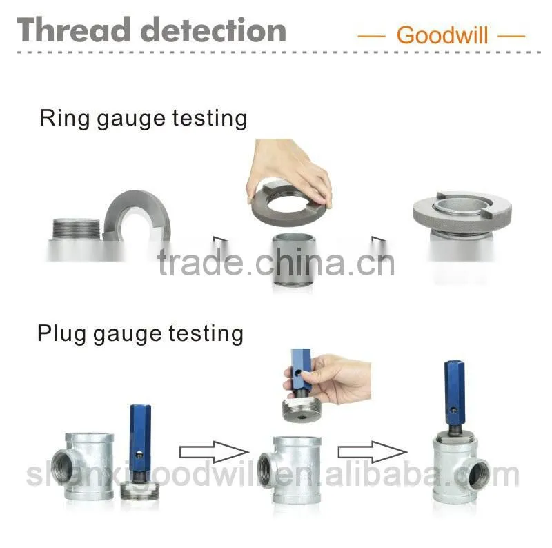stainless steel threaded fitting