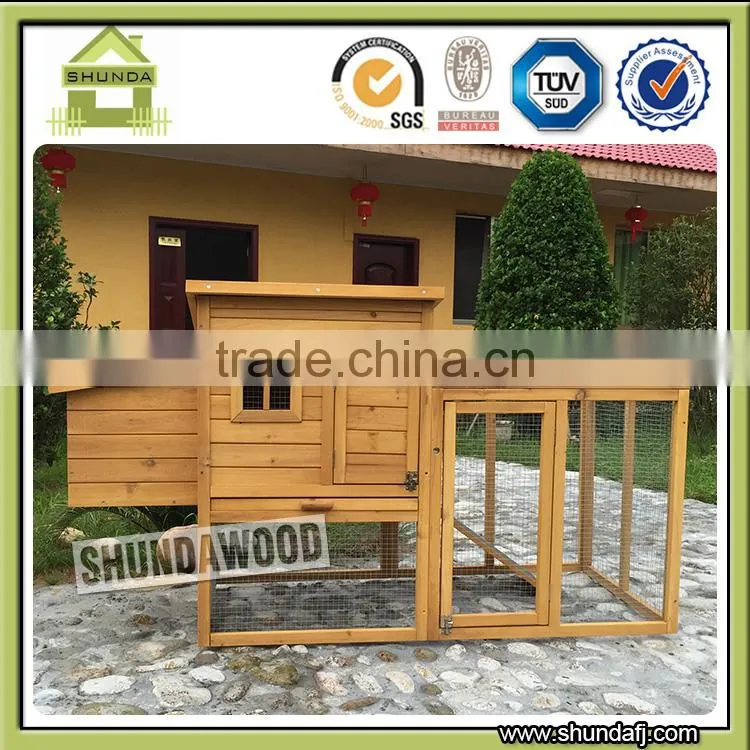 SDC011 Chinese Chicken Coop For Laying Hens With Outdoor Run