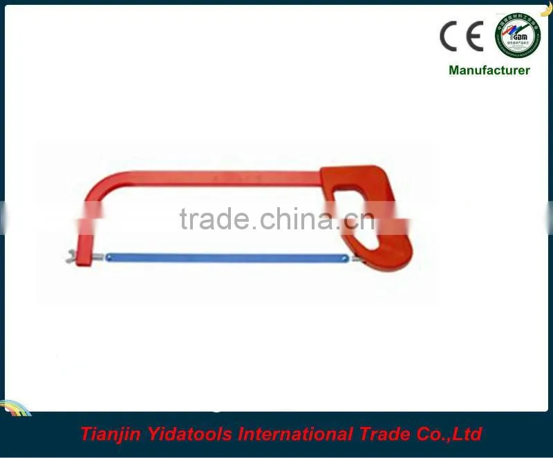 Plastic handle hacksaw frame