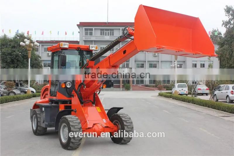Price New Telescopic mini wheel loader with pallet fork