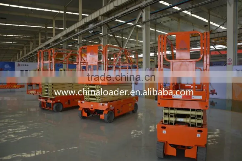 The best quality self-propelled scissor aerial work platform with CE