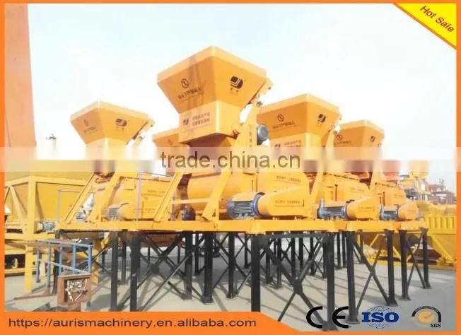 ISO CE approved js750 self loading mixer