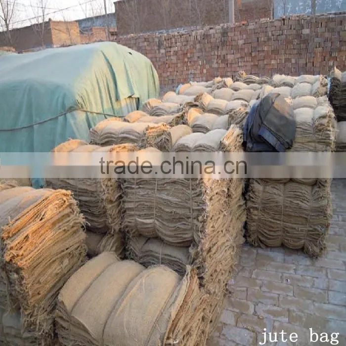 Wholesale prices custom burlap drawstring jute bag