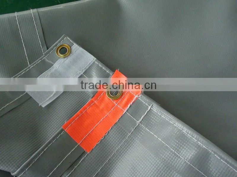 Polyester PVC Laminated Fireproof Soundproof Fabric For Japan Market