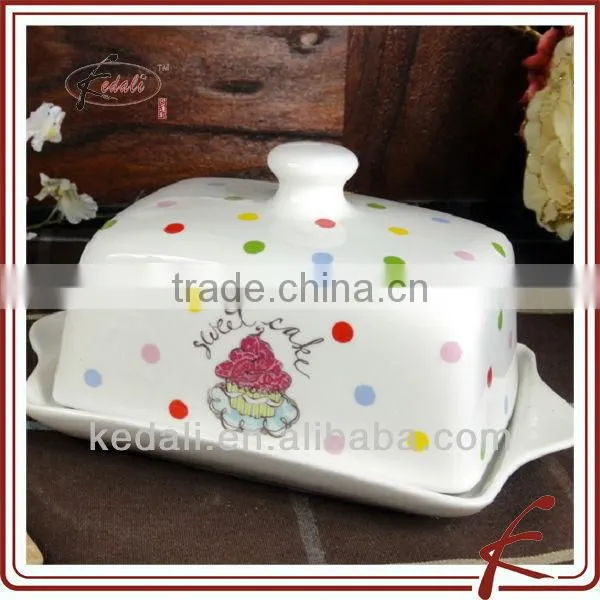 Hot Recommend Cheap Ceramic Butter Dish