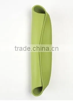 Silicone Roll Up Bib with Comfort-Fit Fabric Neck