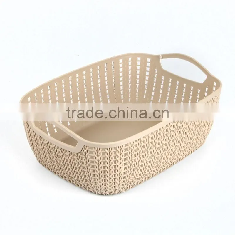 multicolor optional fancy plastic storage basket
