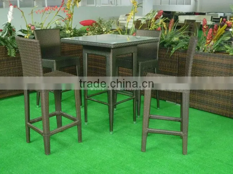 hot sales outdoor bar table and chair set bar furniture