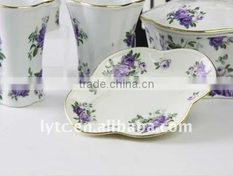 ceramic luxury bathroom accessories