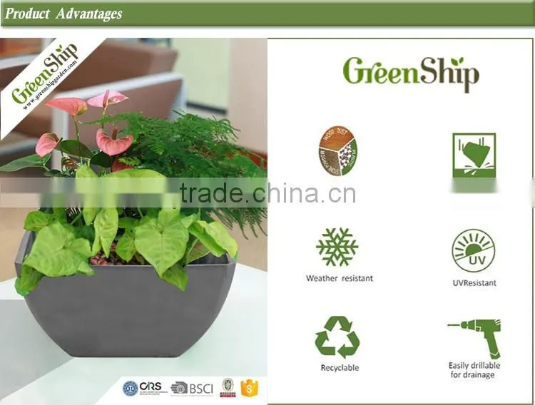 More Durable Plastic Flower Planting Pots wholesale