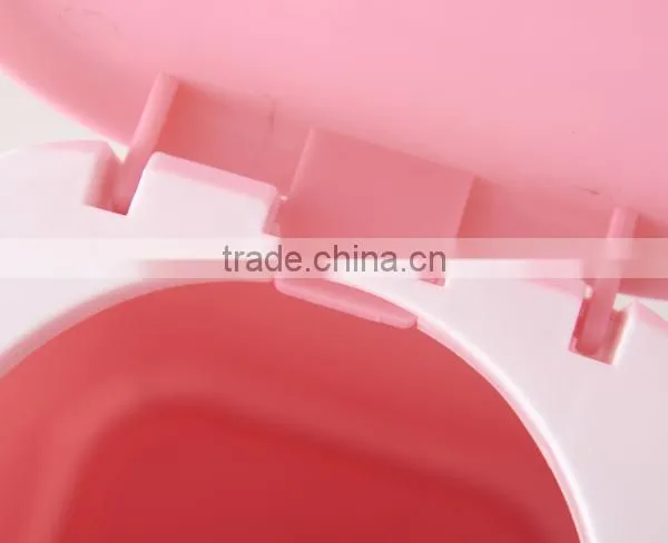 Little plastic dumpster with lid