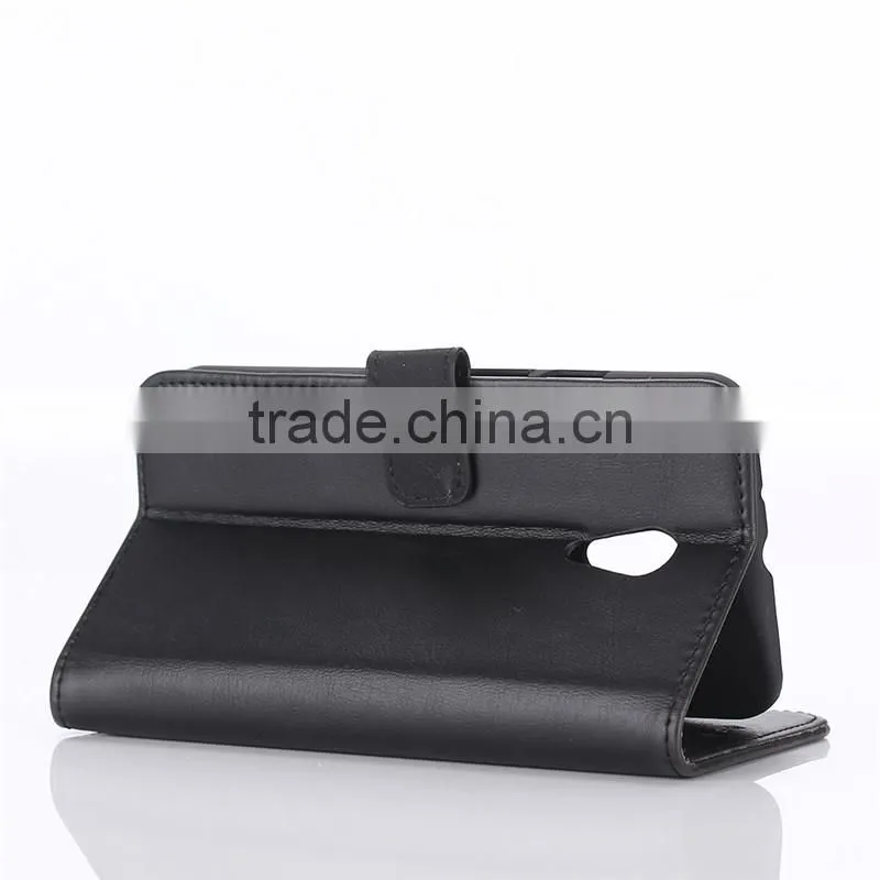 High quality crazy-horse PU card bumper/pocket cell phone case for Motorola