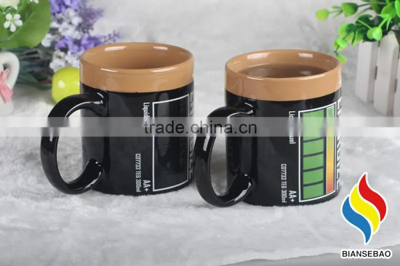 SEDEX 4P Factory Wholesale Hot Color Changing Magic Mug Customized