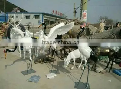 home decoration promotion resin craft fiberglass head horse statue