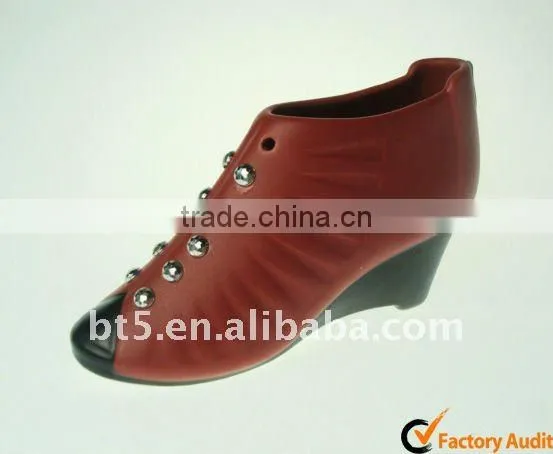 Girls fashion shoes ceramic vase