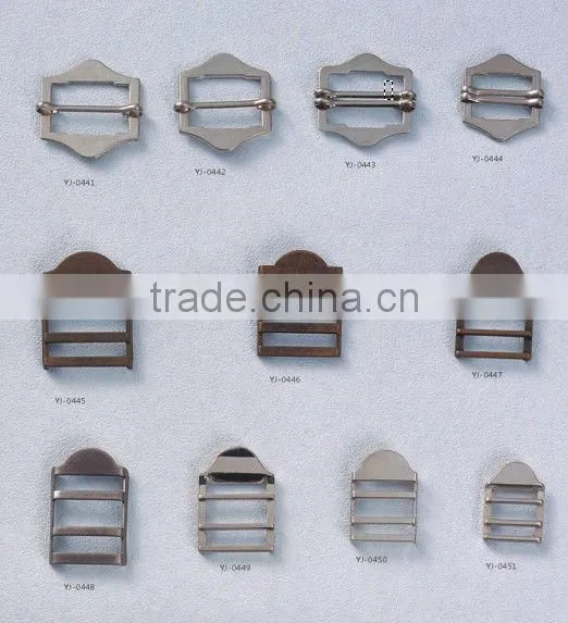 high quality metal bag buckles, D belt buckles with low price