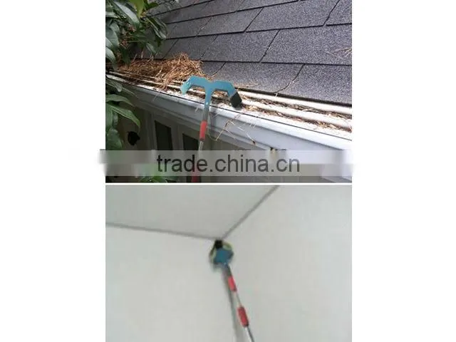 Best gutter cleaning brush, 2 in 1 gutter brush, gutter cleaning tools