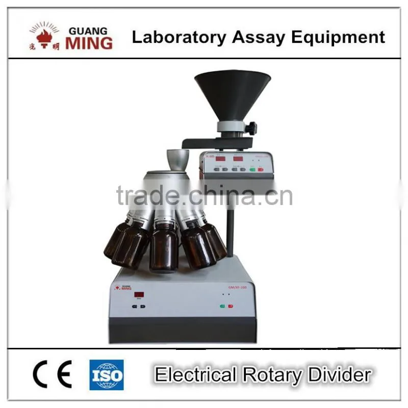 Bench top laboratory rotary divider for mining dividing, mining equipment for mineral dividing