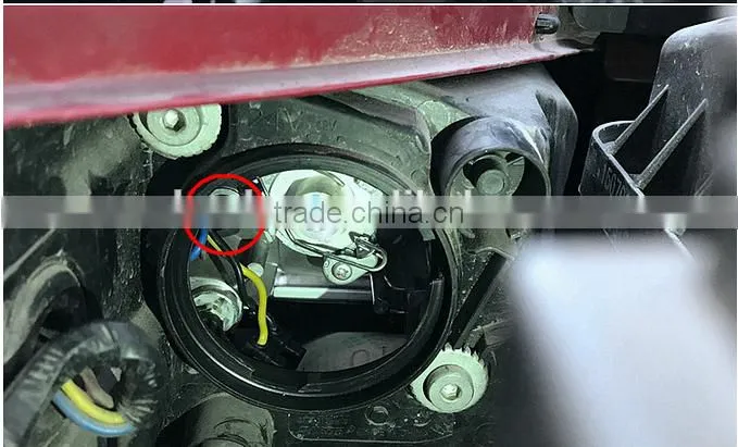 Car modification LED colorful T10 and shown wide light burst flashing LED in wide light small daytime running lights modificatio