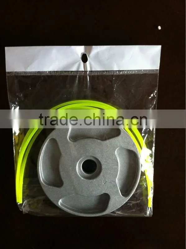 Aluminium gas tool garden tool brush cutter head line trimmer head