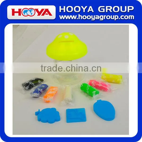 Hot selling 7 colors nontoxic fun play dough set; environmental play dough set