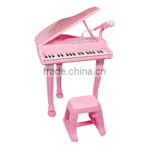 Musical Instruments kids mini pink piano toys with EN71