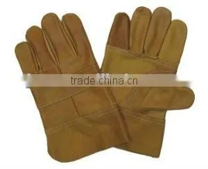 cotton knitted working protection gloves