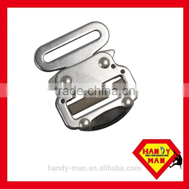 A825 Aluminum Small Harness Rock Mountain Climbing Sport Belt Fashion bag Quick Release Buckle