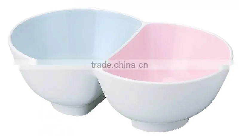 Twin Rice Bowl Double Bowl for Japanese Food Edamame Bowl