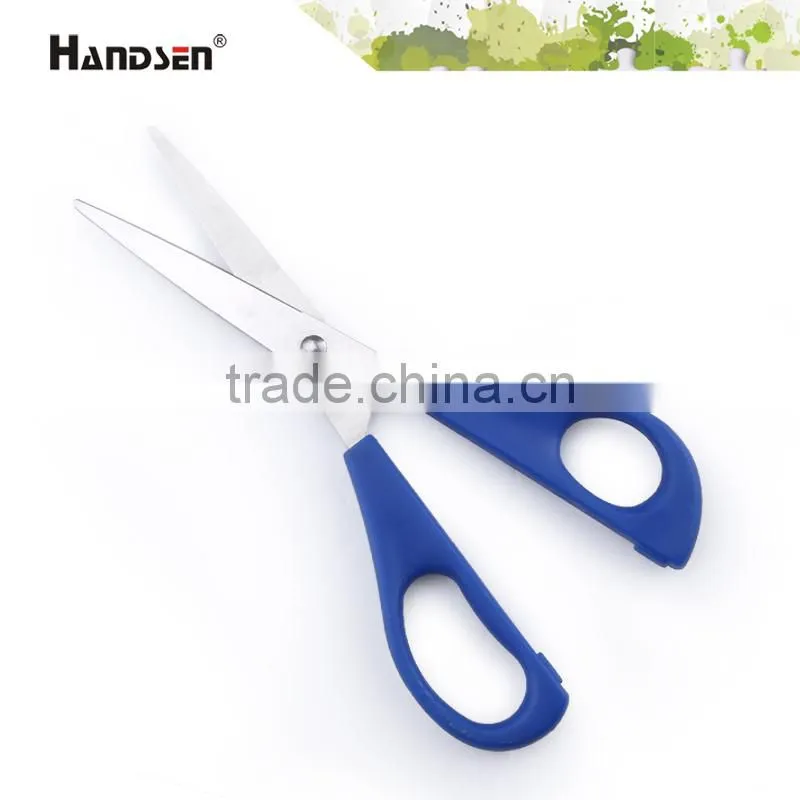 plastic PP/ABS handle stainless steel blade office 6-1/2" scissors