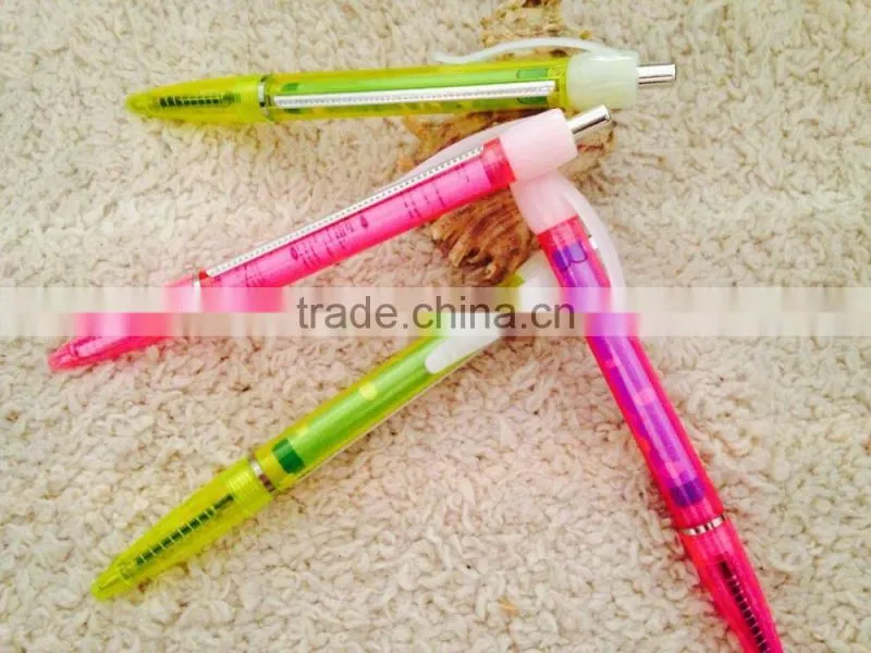 2015 New Hot OEM Custom Promotional Banner Pen/Advertising Banner Pen/Plastic Banner Pen
