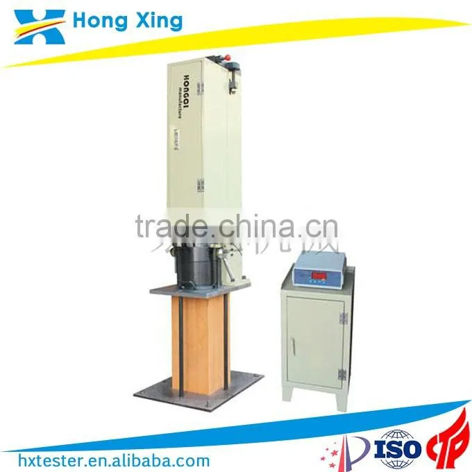 Bending tester for cement, Electric bending test