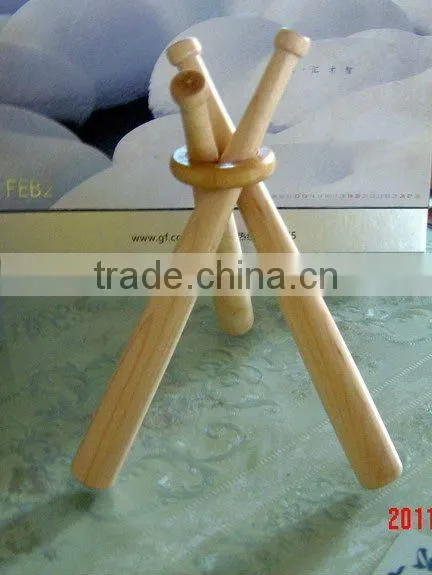 wood bassball bat as gift