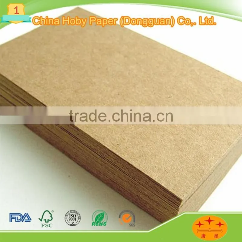 food grade brown kraft paper with pe laminated