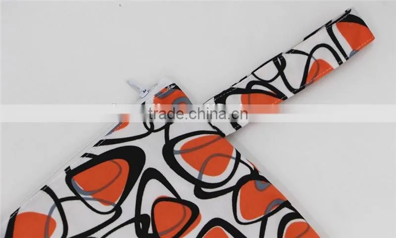 Printed cloth diaper bag custom wet bag factory reusable wet bag
