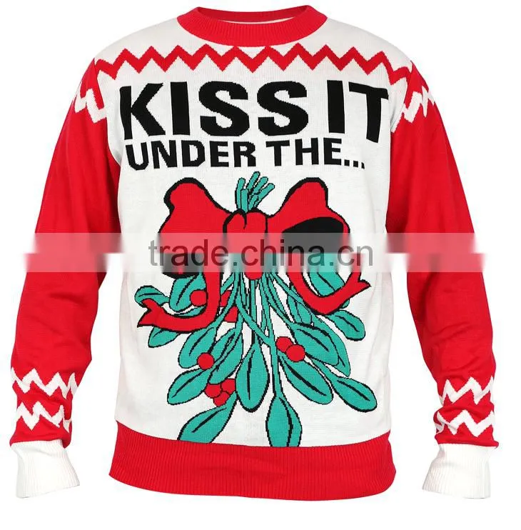 2016 unisex pullover knitted ugly christmas sweater