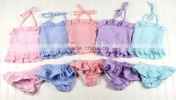 Stylish girl bikinii 2 pieces swimsuit grids hot bikini unique girl names pictures