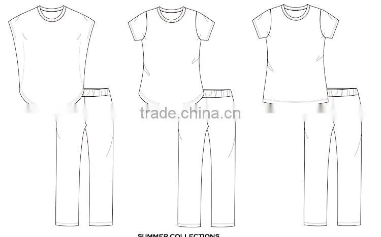 Wholesale custom kurta designs winter plus size women pajamas set